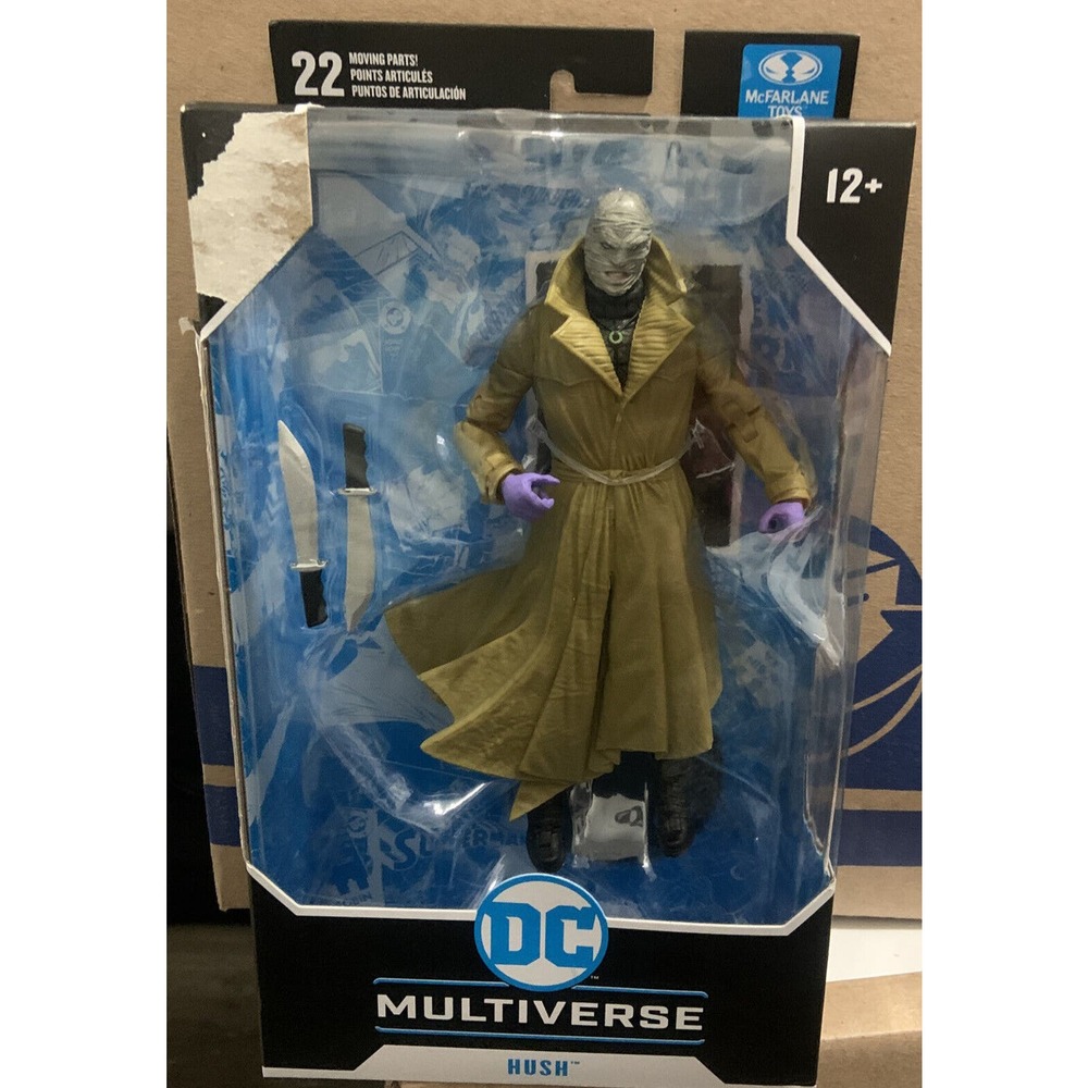 McFarlane Toys DC Multiverse Hush 7" Action figure Distressed Package New